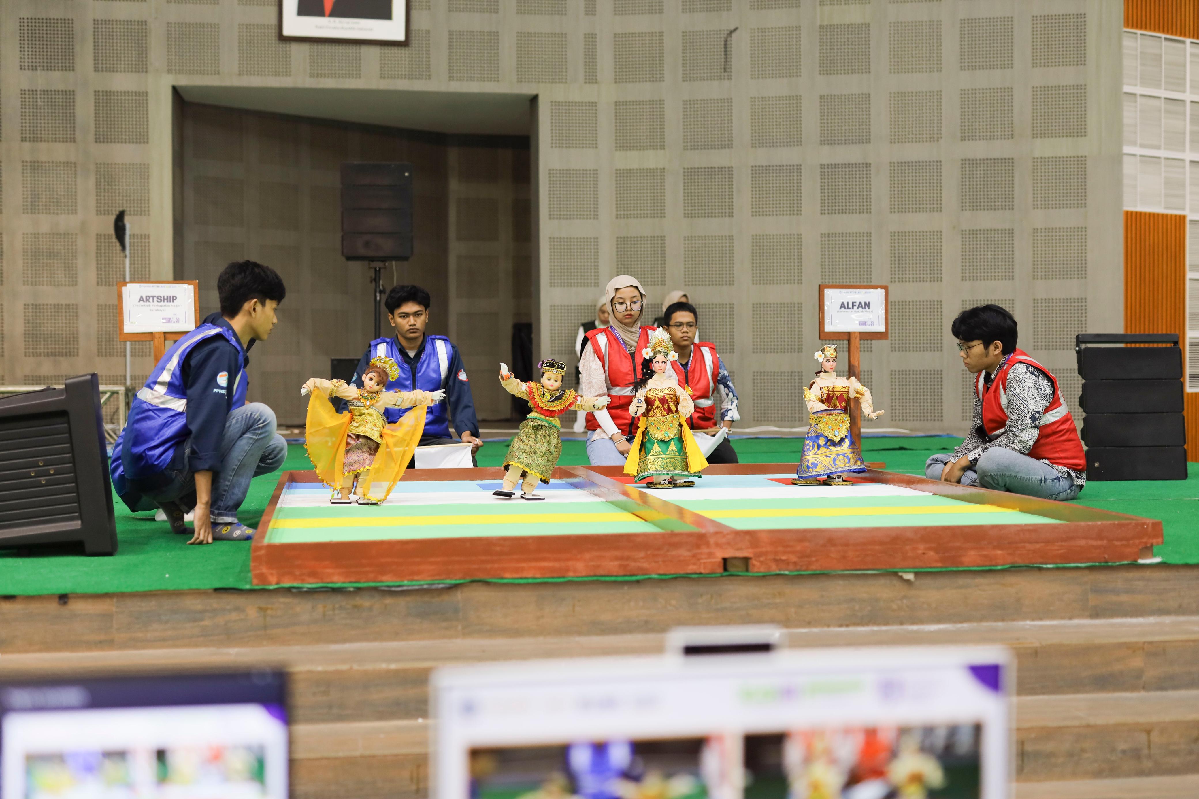 Wayang dance performance